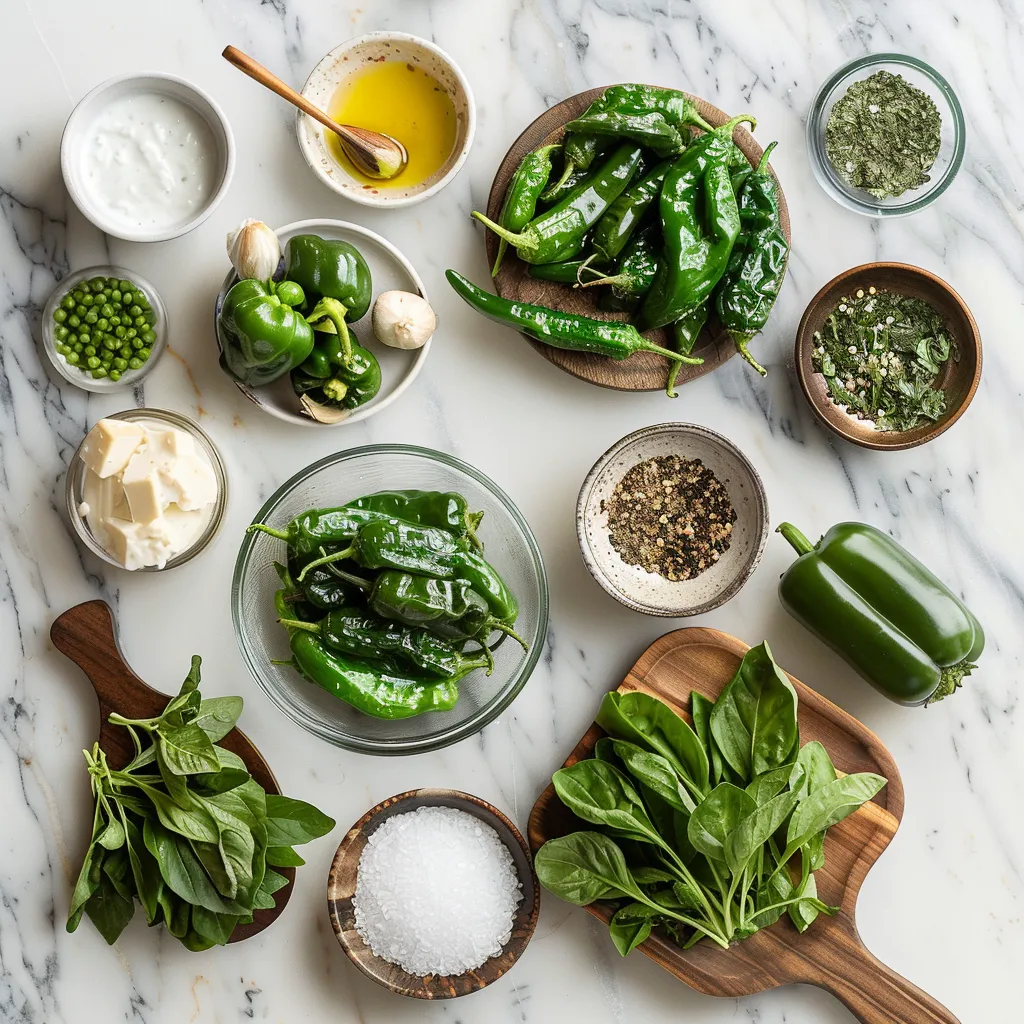 Delightful Blistered Shishito Peppers Recipe to Savor ingredients