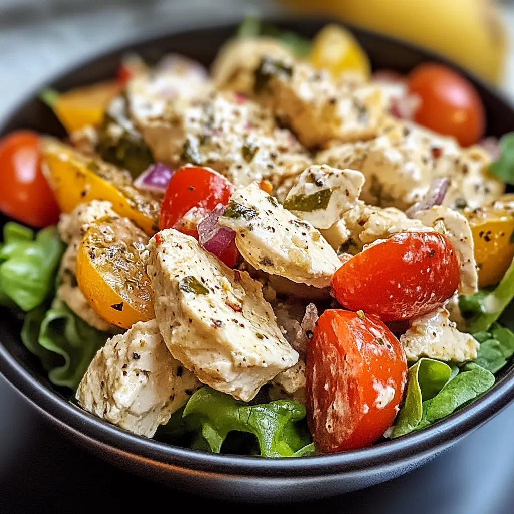 Delightful Italian Grinder Chicken Salad: Your New Favorite Lunch Treat