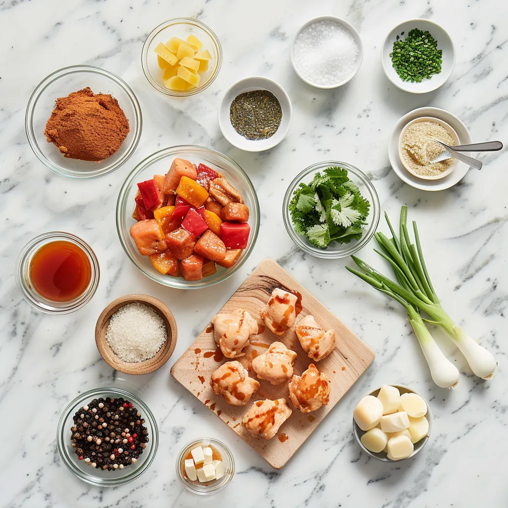 Delightful Sweet and Sour Chicken Recipe to Try Tonight ingredients