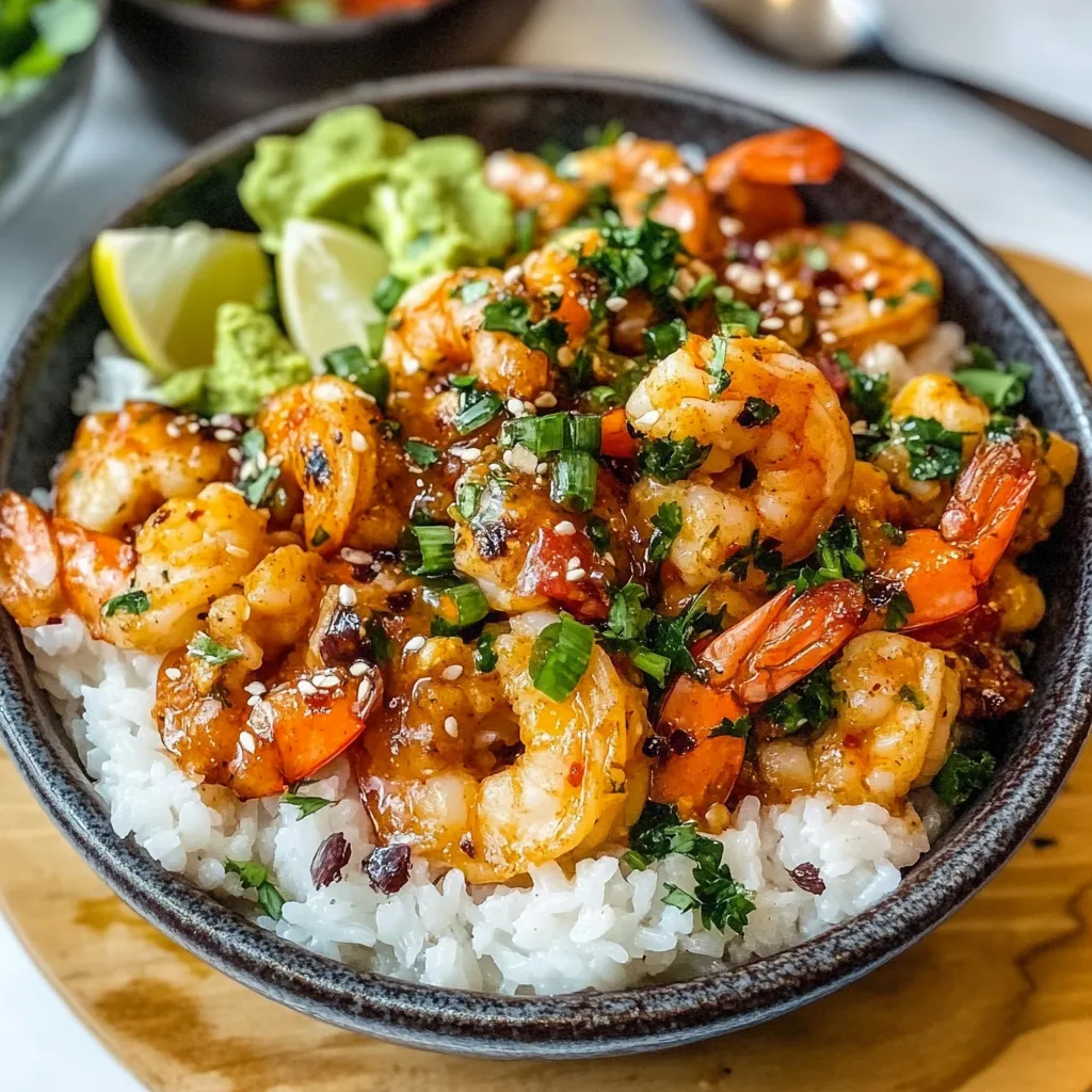 Fiesta Shrimp Bowl Flavorful