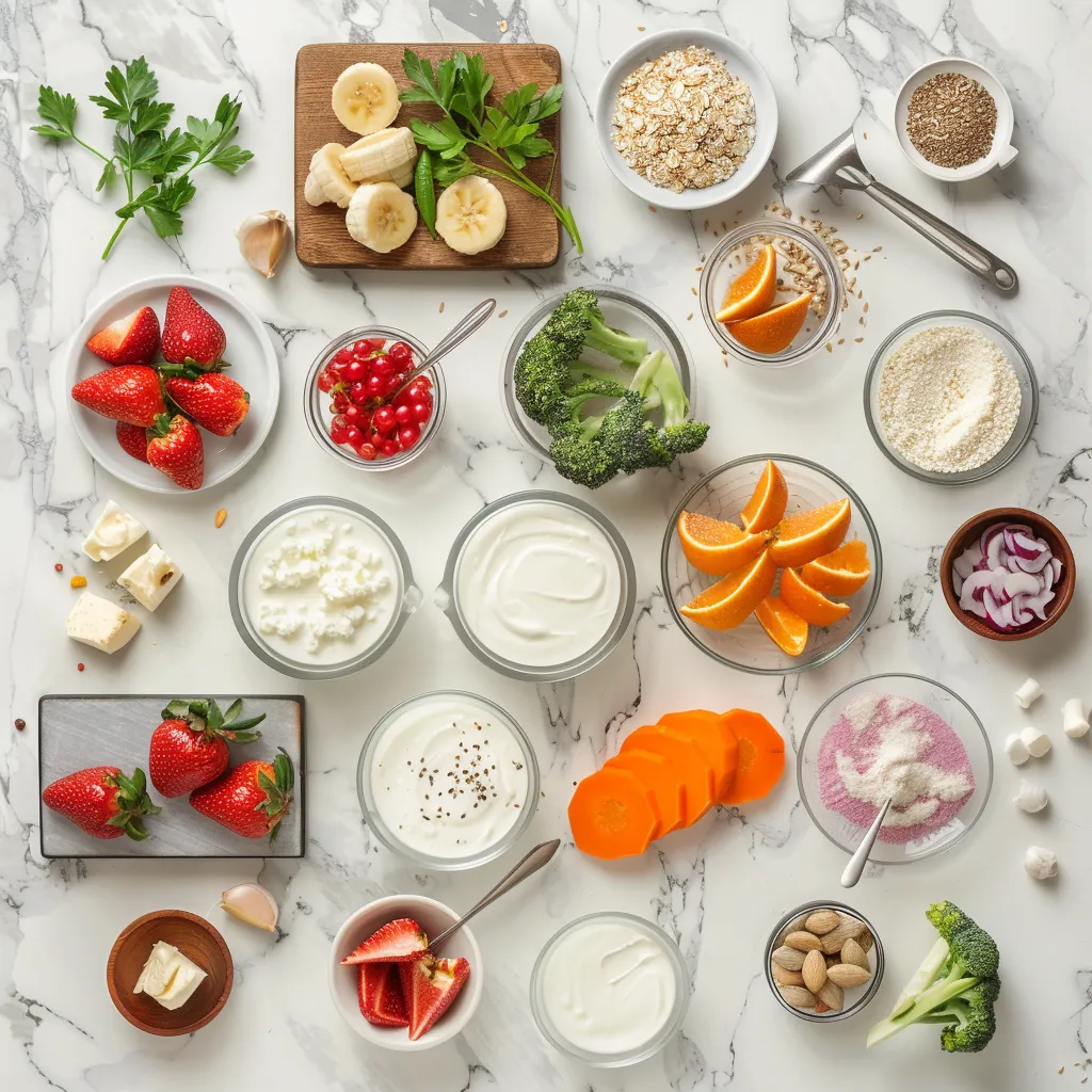 Fruit Salad with Yogurt Mouthwatering ingredients