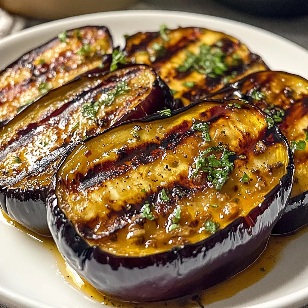 Grilled Eggplant: Irresistibly Smoky & Creamy Delight Juicy