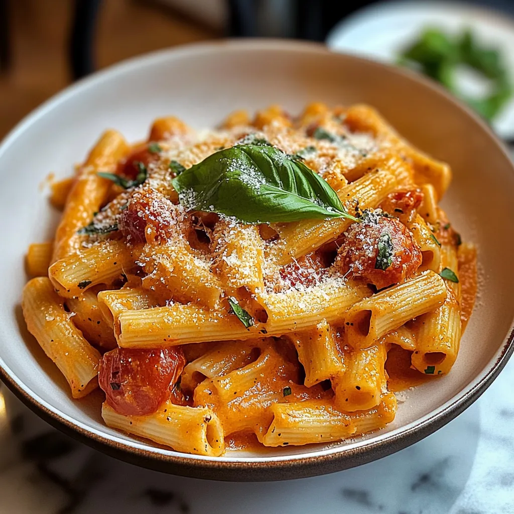 Heavenly One Pot Creamy Tomato Pasta Recipe