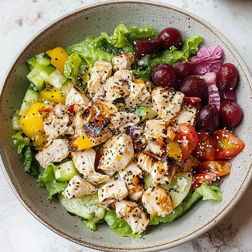 Luscious Everything Bagel Chicken Salad