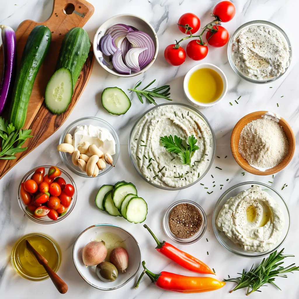 Mouthwatering Baba Ghanoush Recipe for Perfect Dipping ingredients