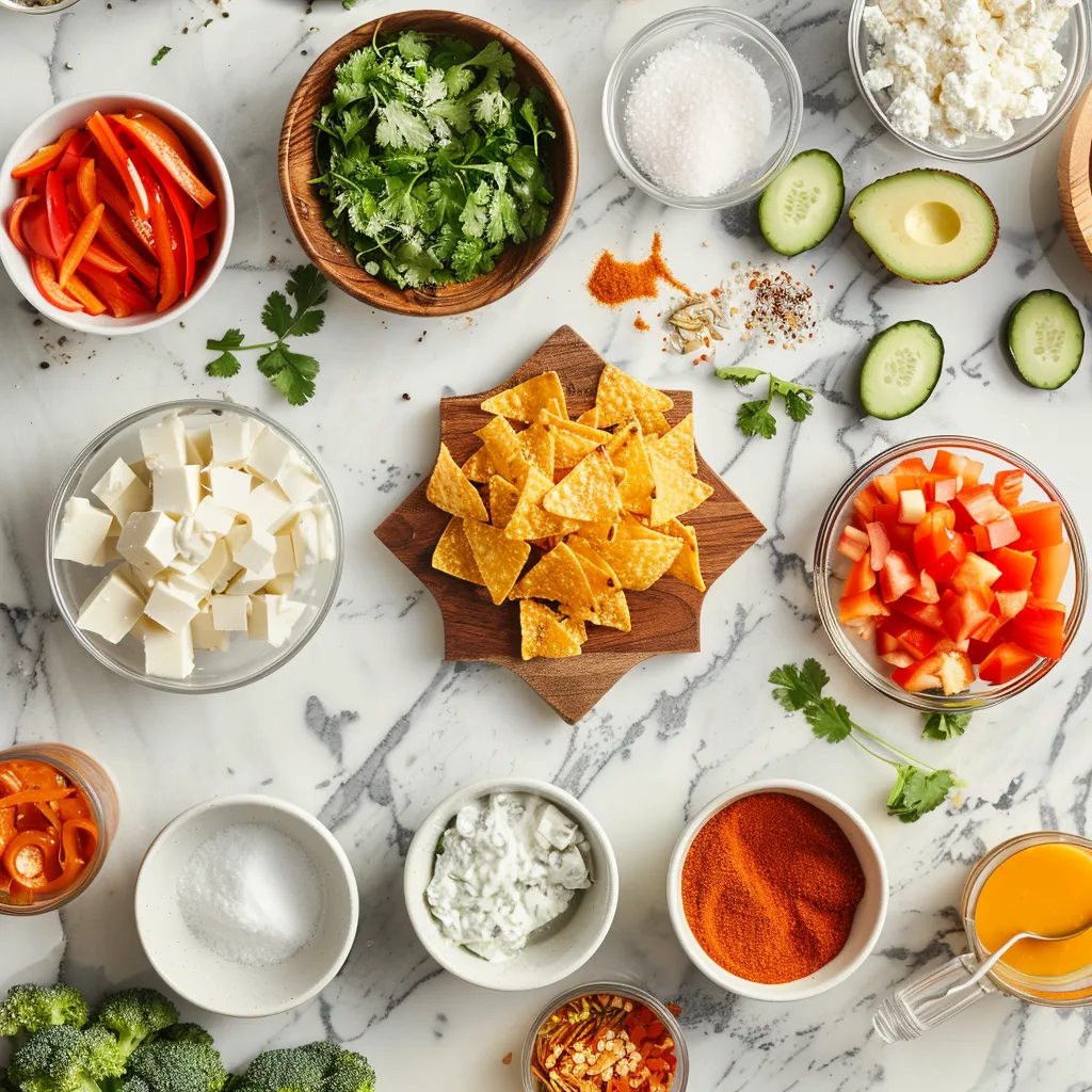 Simple BBQ Chicken Nachos Recipe Crispy ingredients
