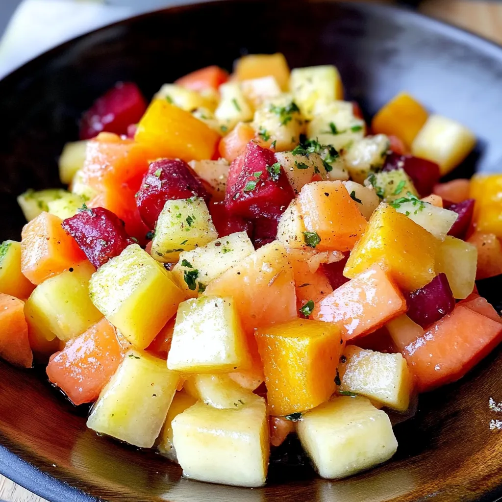 Tropical Fruit Salad Delightful