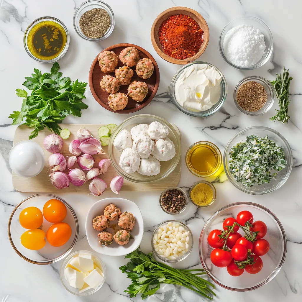 Flavorful Instant Pot Turkish Meatball Recipe You’ll Love ingredients