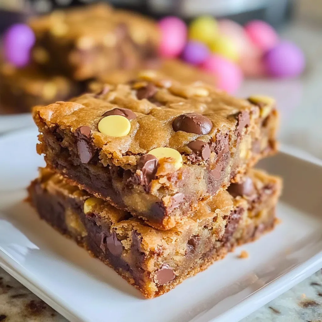 Fun Easter Cake Mix Cookie Bars