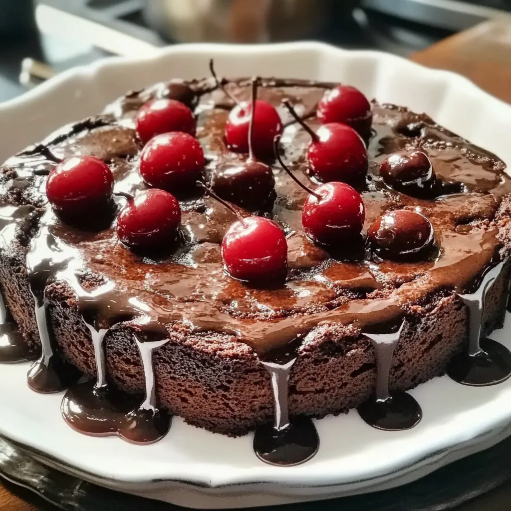 Indulge in Chocolate Cherry Dump Cake: A Dreamy Delight