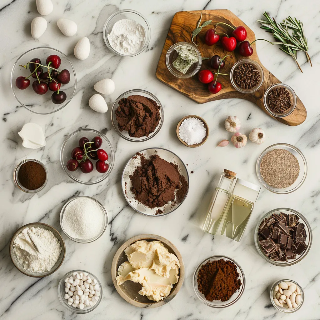 Indulge in Chocolate Cherry Dump Cake: A Dreamy Delight ingredients