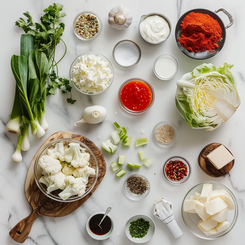 One-Skillet Stuffed Cabbage Casserole ingredients
