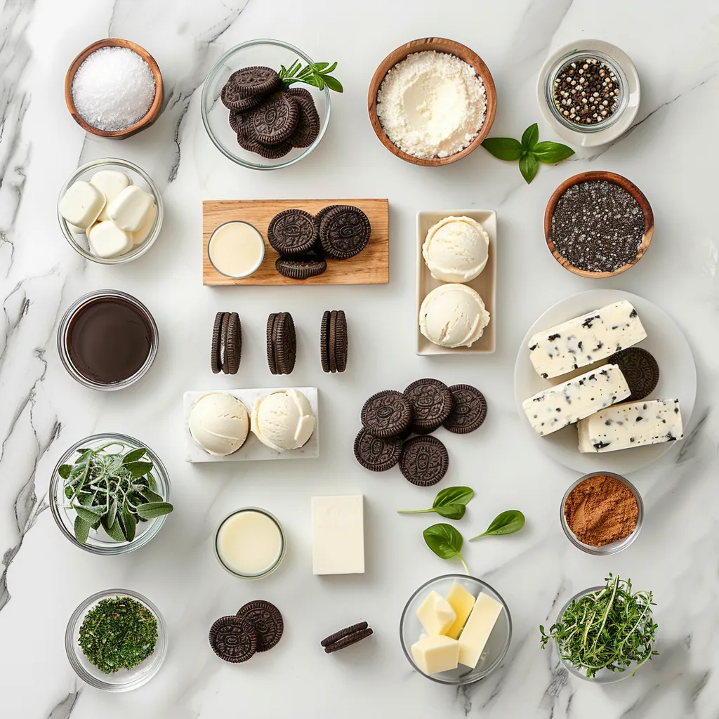 Oreo Ice Cream Sandwiches ingredients