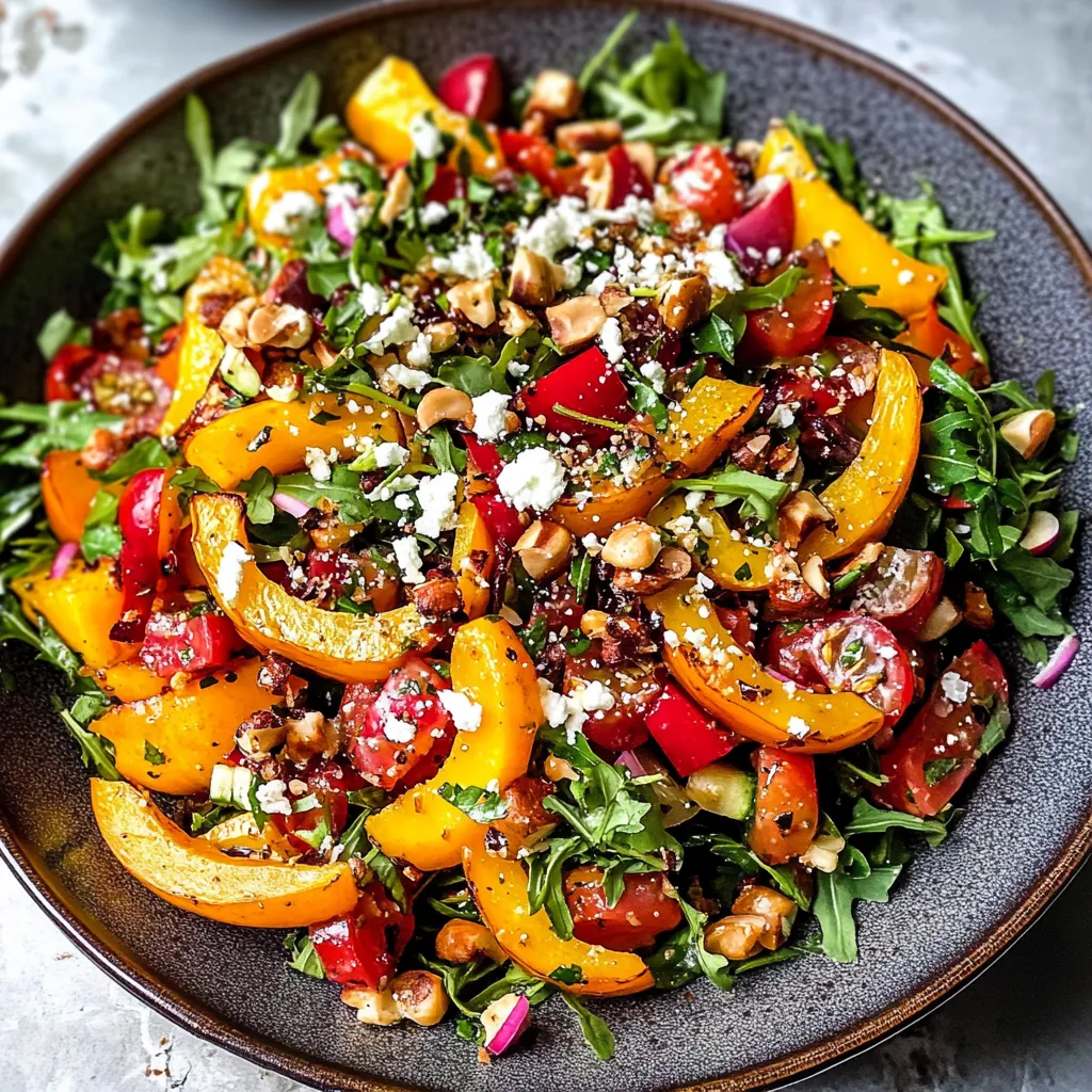 Tasty Delicata Squash Salad