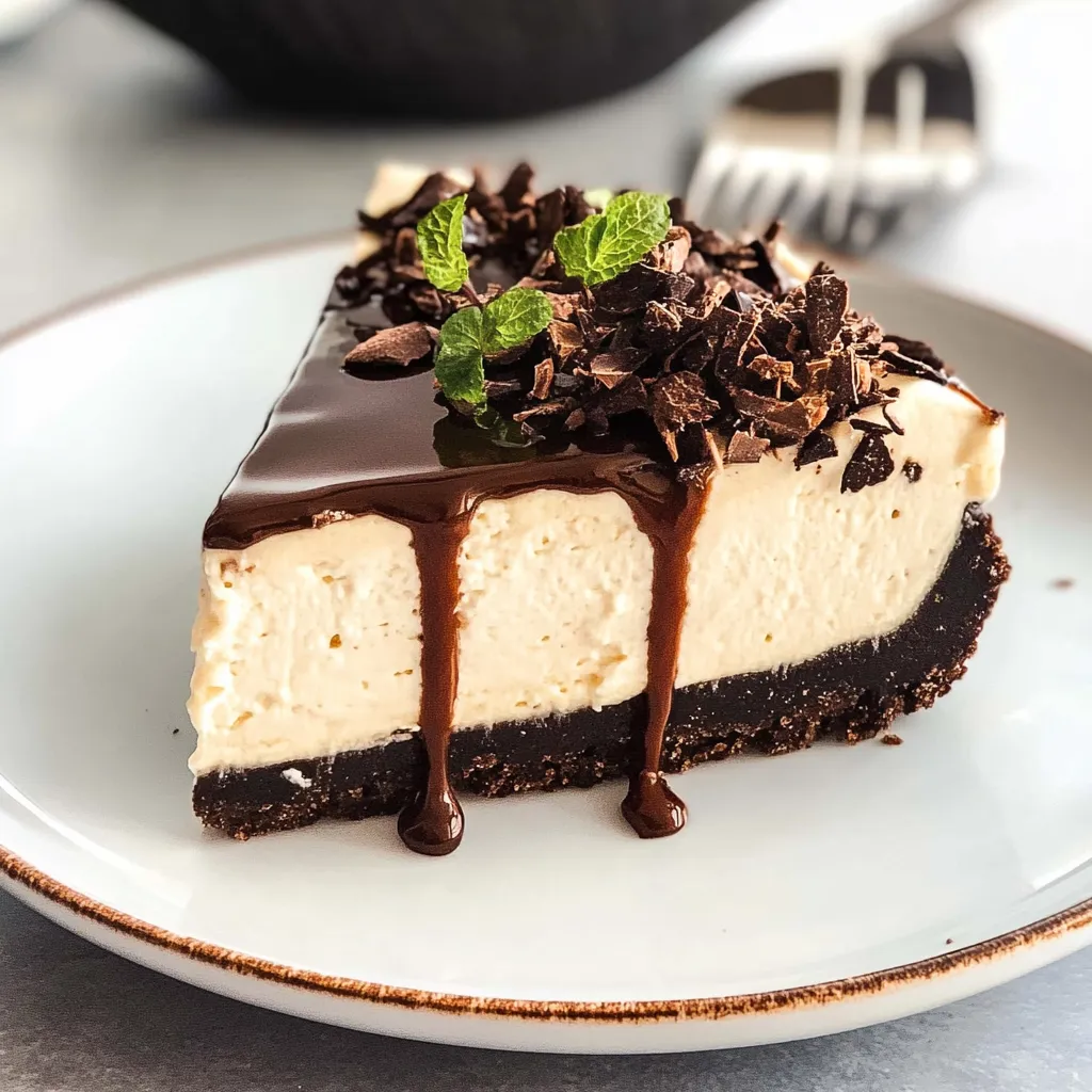 Ultimate Bailey's Irish Cream Cheesecake Delight