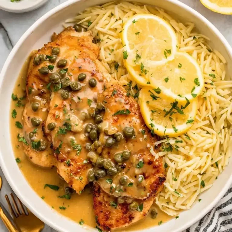 Healthy Chicken Piccata – Light & Flavorful