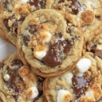 Easy Smores Cookies – Quick, Chewy, Campfire Treat