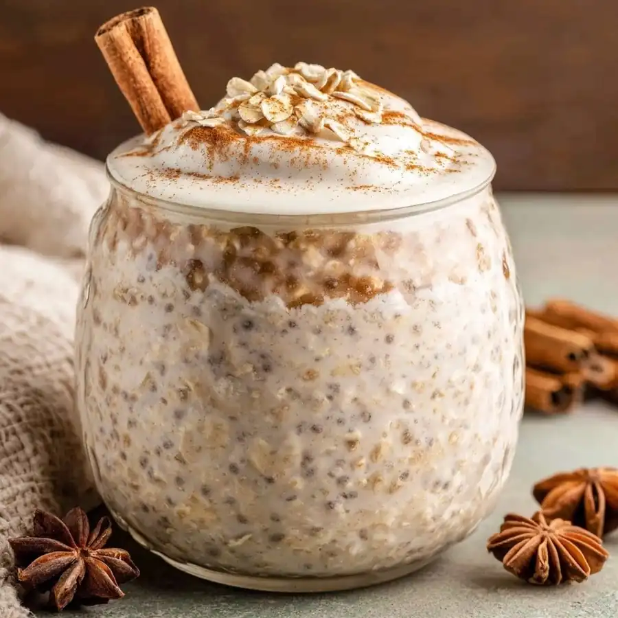 Viral Cinnamon Roll Overnight Oats Recipe — Healthy & Ready in 30 Minutes
