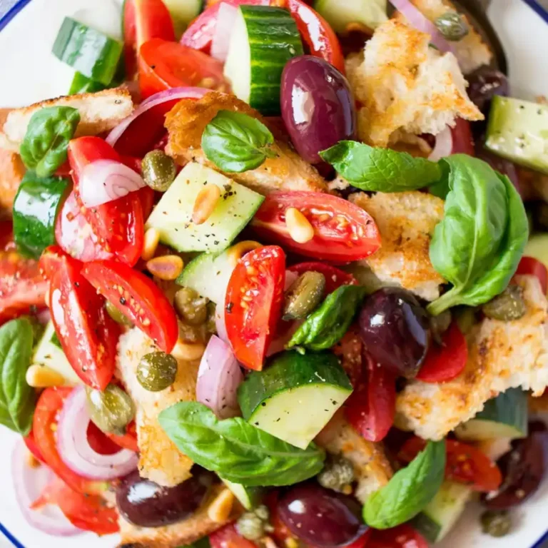 Kid-Approved Refreshing Panzanella Salad: A Classic Tuscan Slice of Summer —