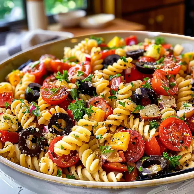 Do Not Miss This Refreshing Zesty Italian Pasta Salad — A