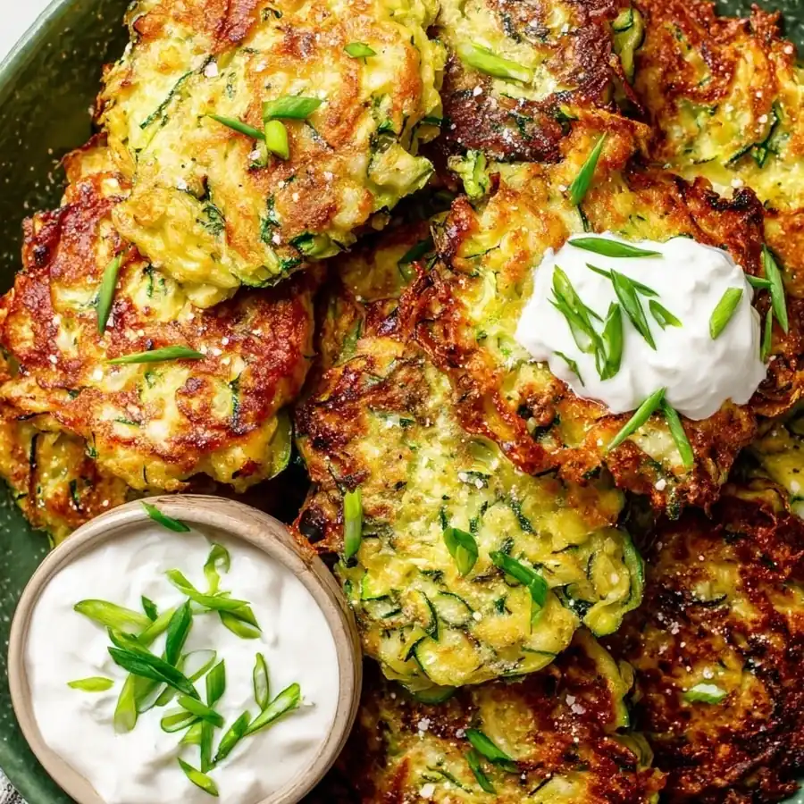 Crispy Zucchini Fritters | Easy Summer Recipe