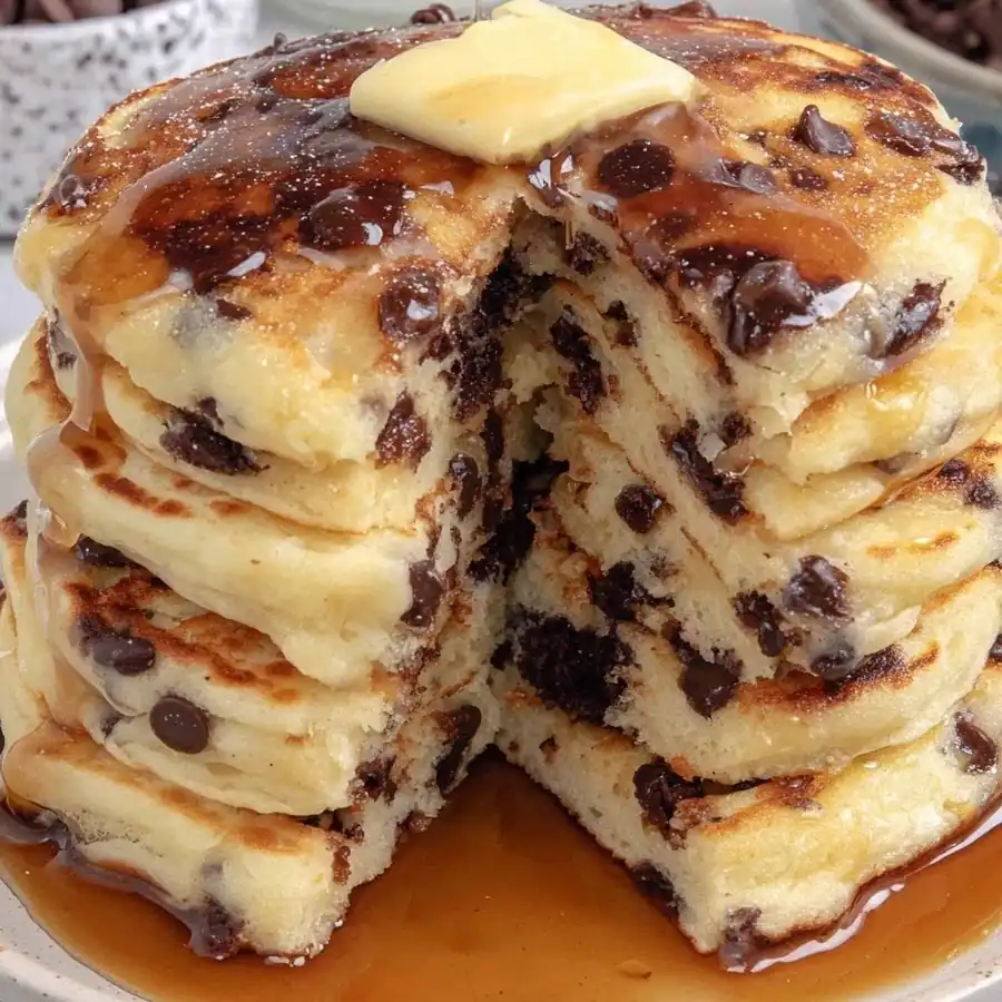 Chocolate Chip Pancake Recipe – Fluffy, Sweet & Easy