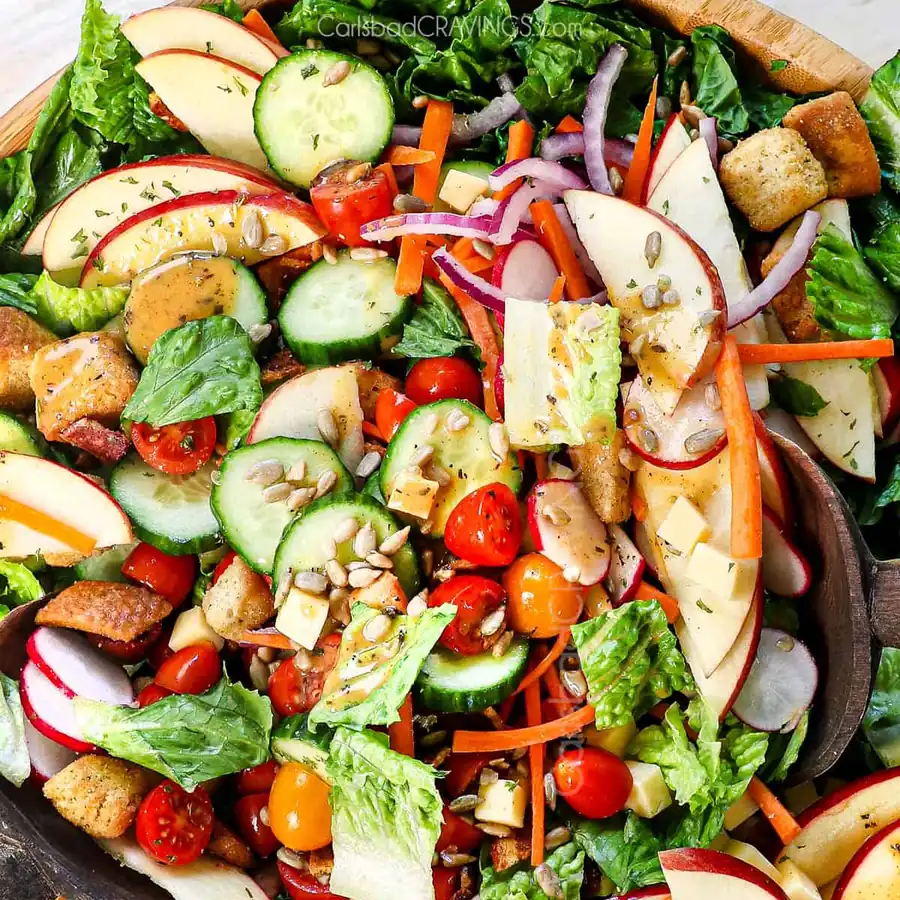 Foolproof Green Tossed Salad Recipe — Faster Than Takeout