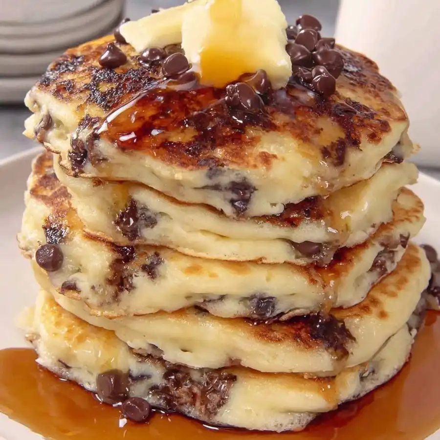 Chocolate Chip Pancake Recipe – Fluffy, Sweet & Easy