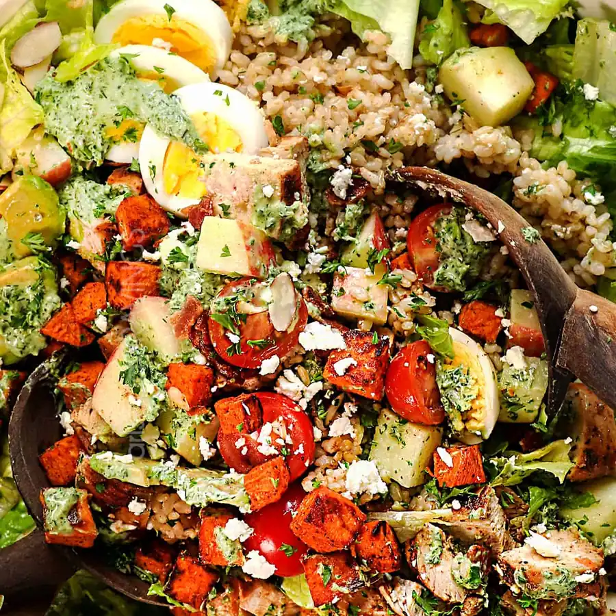 Show-Stopping Chopped Green Goddess Salad — Meal Prep Hero of the Week