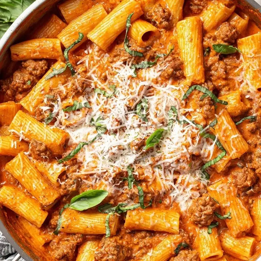 Creamy Italian Sausage Rigatoni – Delicious Pasta Recipe