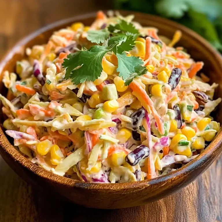 Zesty Mexican Corn Coleslaw — The Ultimate Summer Side Dish!