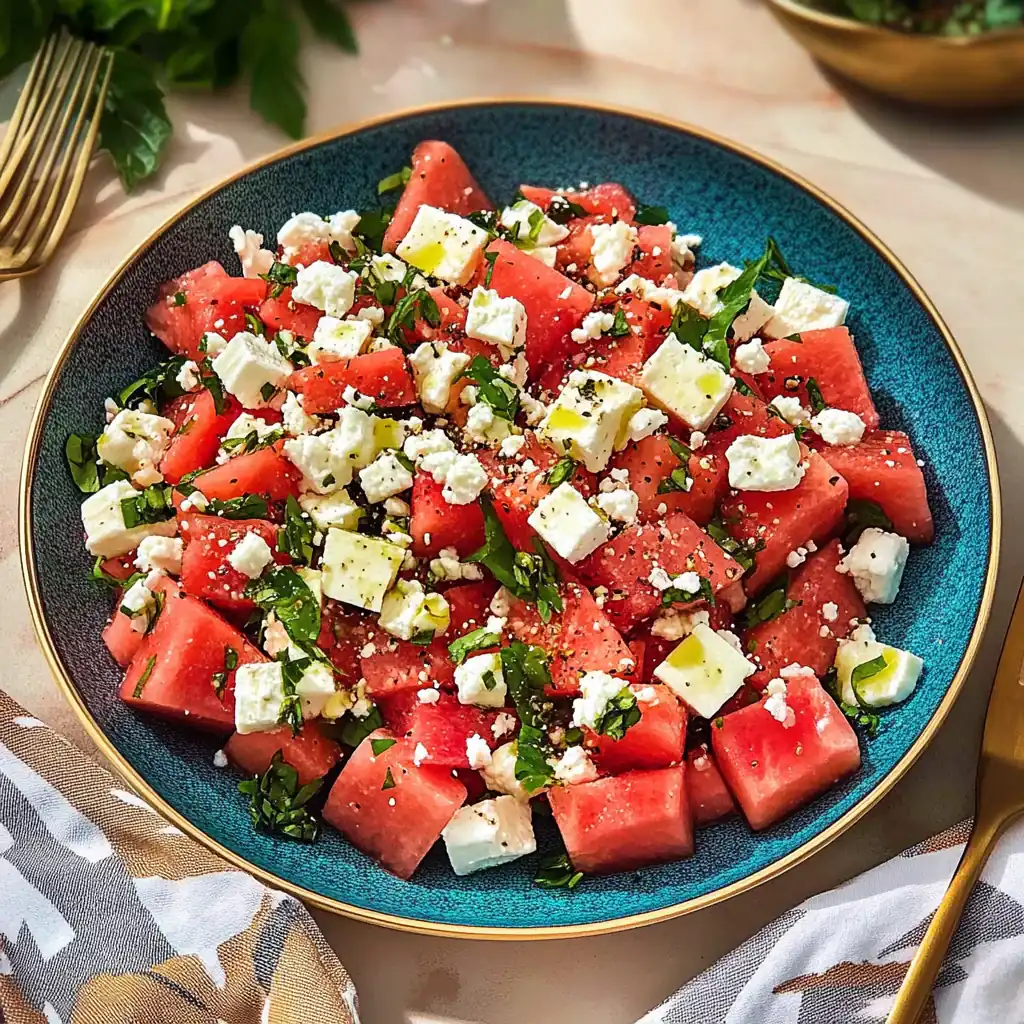 Cool Watermelon Feta Salad — The Ultimate Summer Side Dish