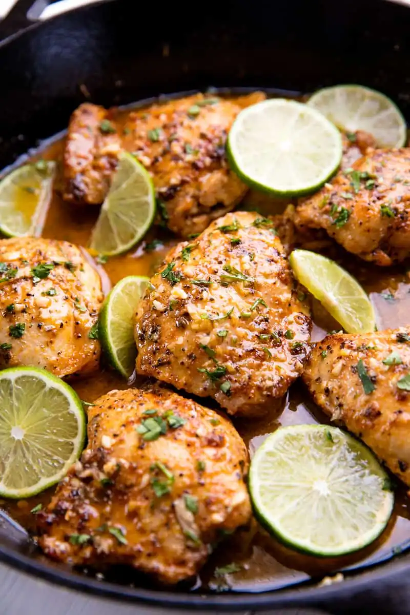 Garlic Lime Skillet Chicken — Bright, Zesty Weeknight Dinner