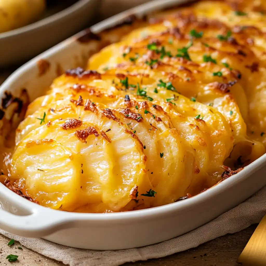 Dreamy Scalloped Potatoes: Crispy Perfection Awaits