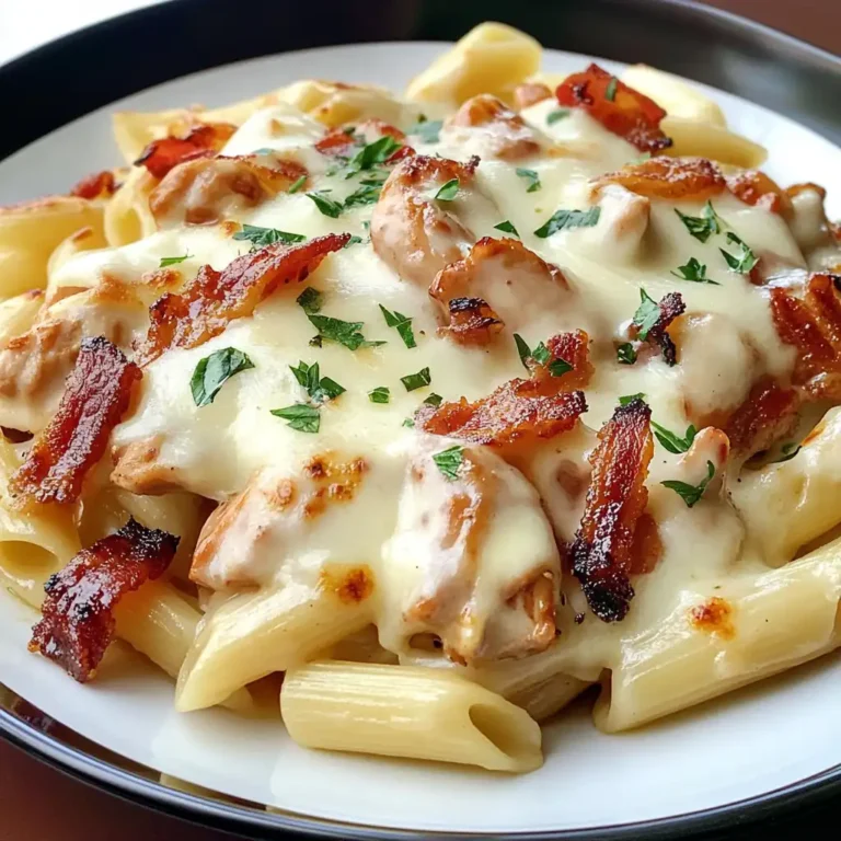 Chicken Bacon Ranch Pasta Bake — The Ultimate Comfort Dinner