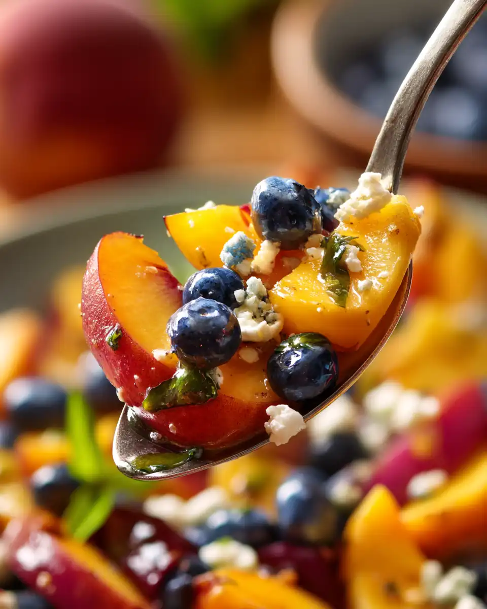 Summer in a Bowl: Mango Cucumber Blueberry Avocado Salad