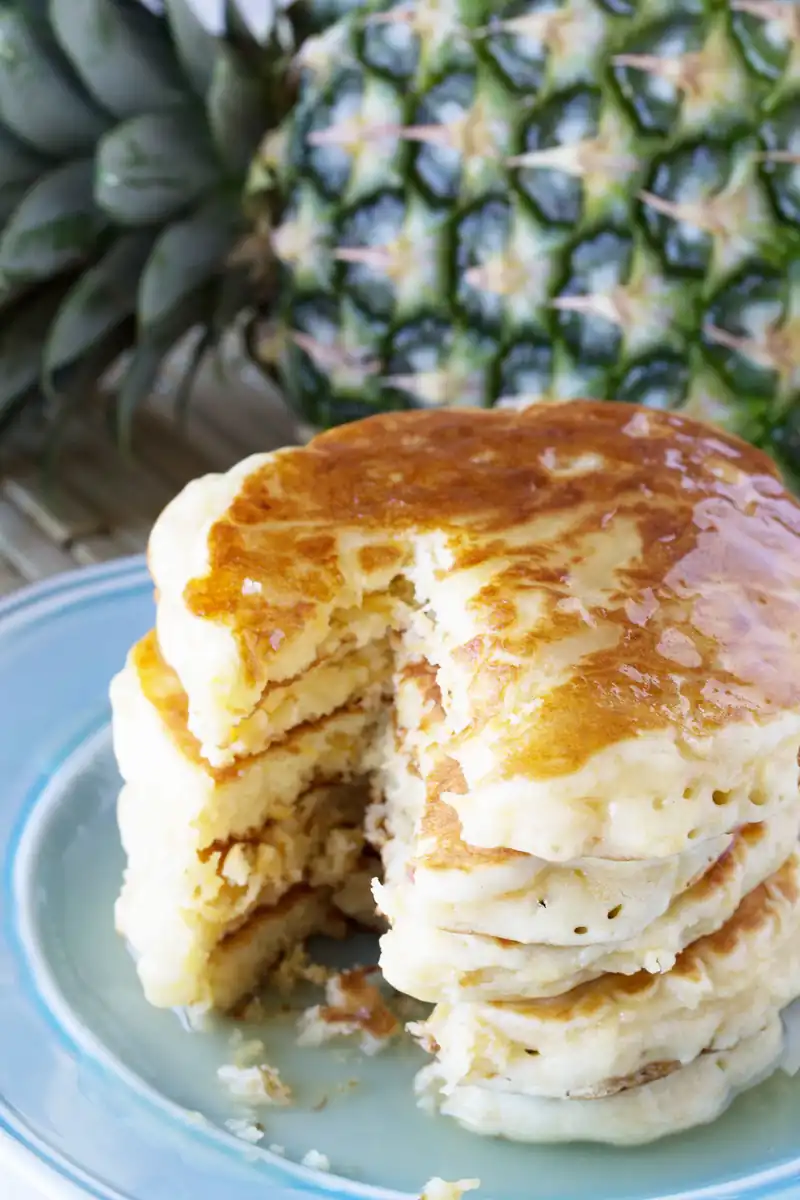 Tropical Pineapple Pancakes: The Ultimate Coconut Syrup Breakfast