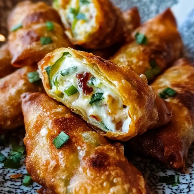 Crispy Jalapeno Popper Egg Rolls — The Ultimate Spicy Appetizer