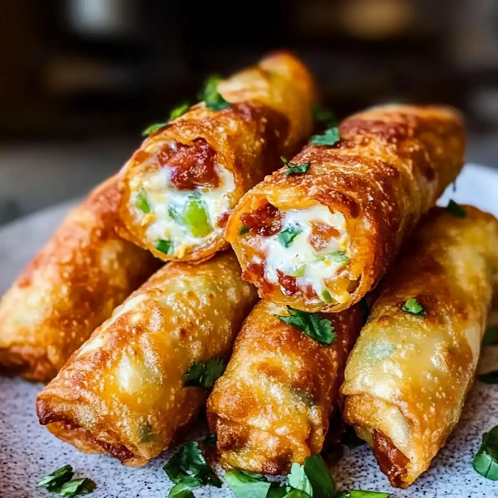Crispy Jalapeno Popper Egg Rolls — The Ultimate Spicy Appetizer