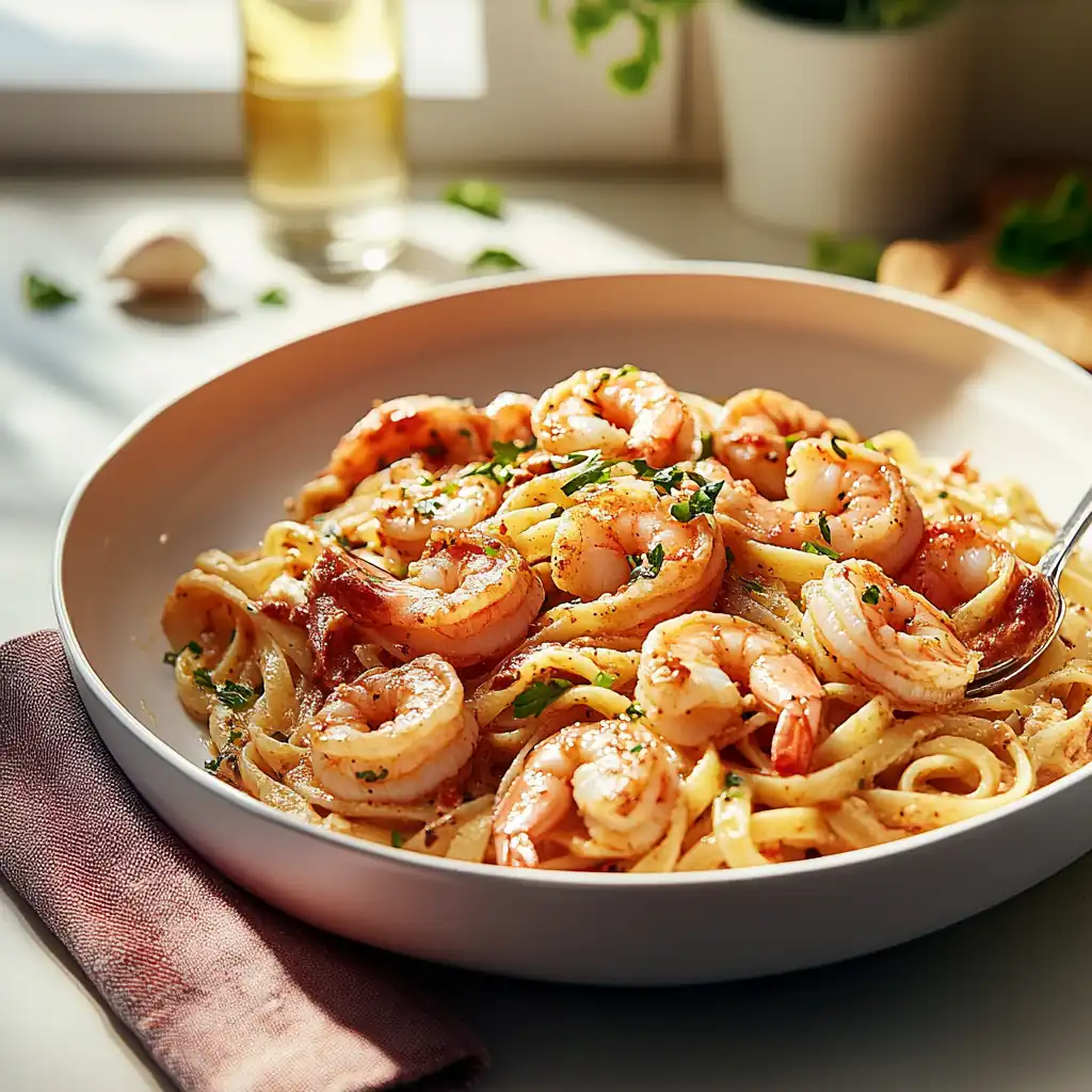 Creamy Cajun Shrimp Pasta: A 20-Minute Flavor Explosion