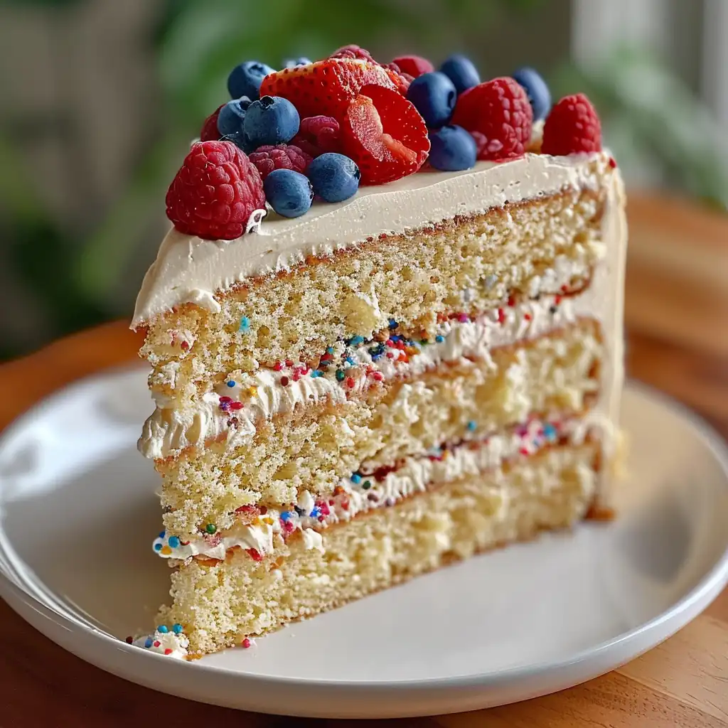 The Ultimate Vanilla Cake — Perfectly Moist and Fluffy