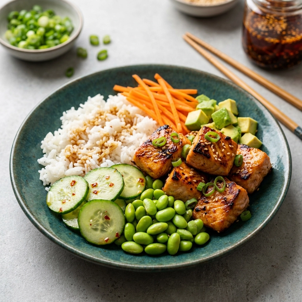 Salmon Rice Bowls (Easy Healthy Dinner in 30 Minutes) | Quick Meal Prep Ideas