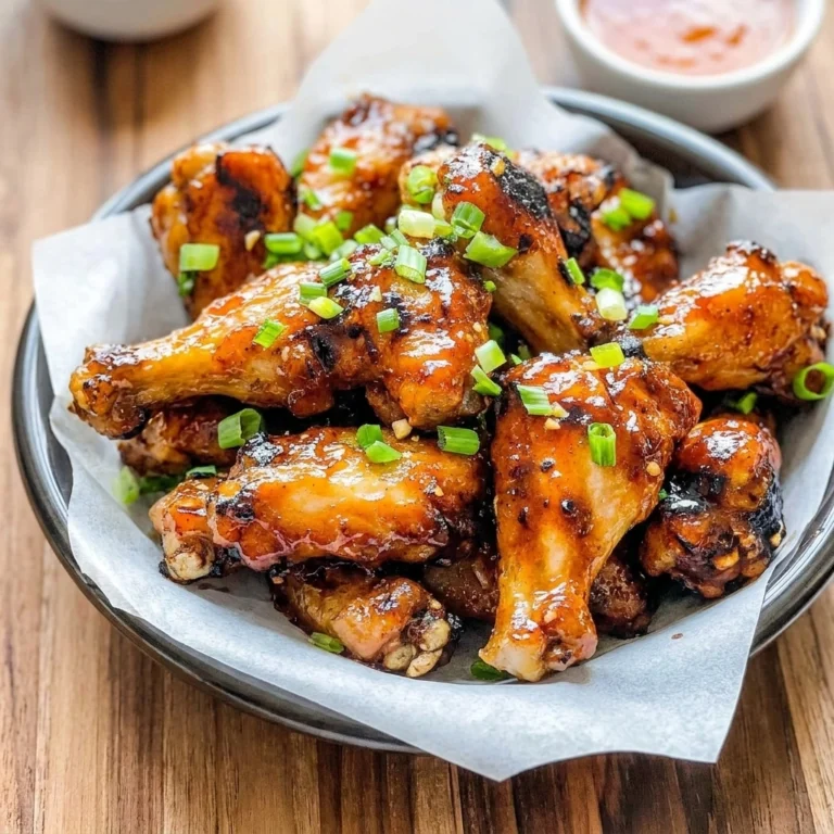 Sweet & Smoky Peach BBQ Wings: The Ultimate Summer Appetizer