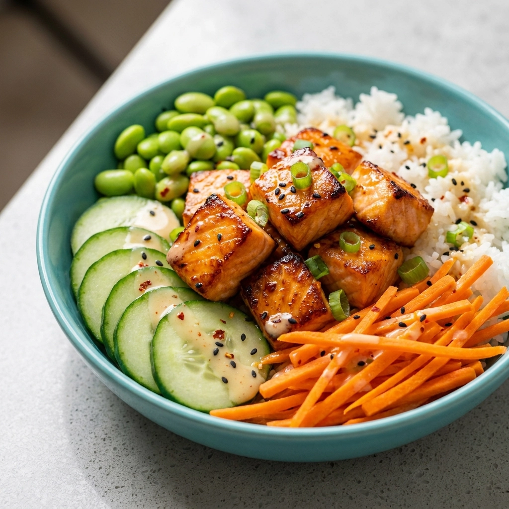 Salmon Rice Bowls (Easy Healthy Dinner in 30 Minutes) | Quick Meal Prep Ideas