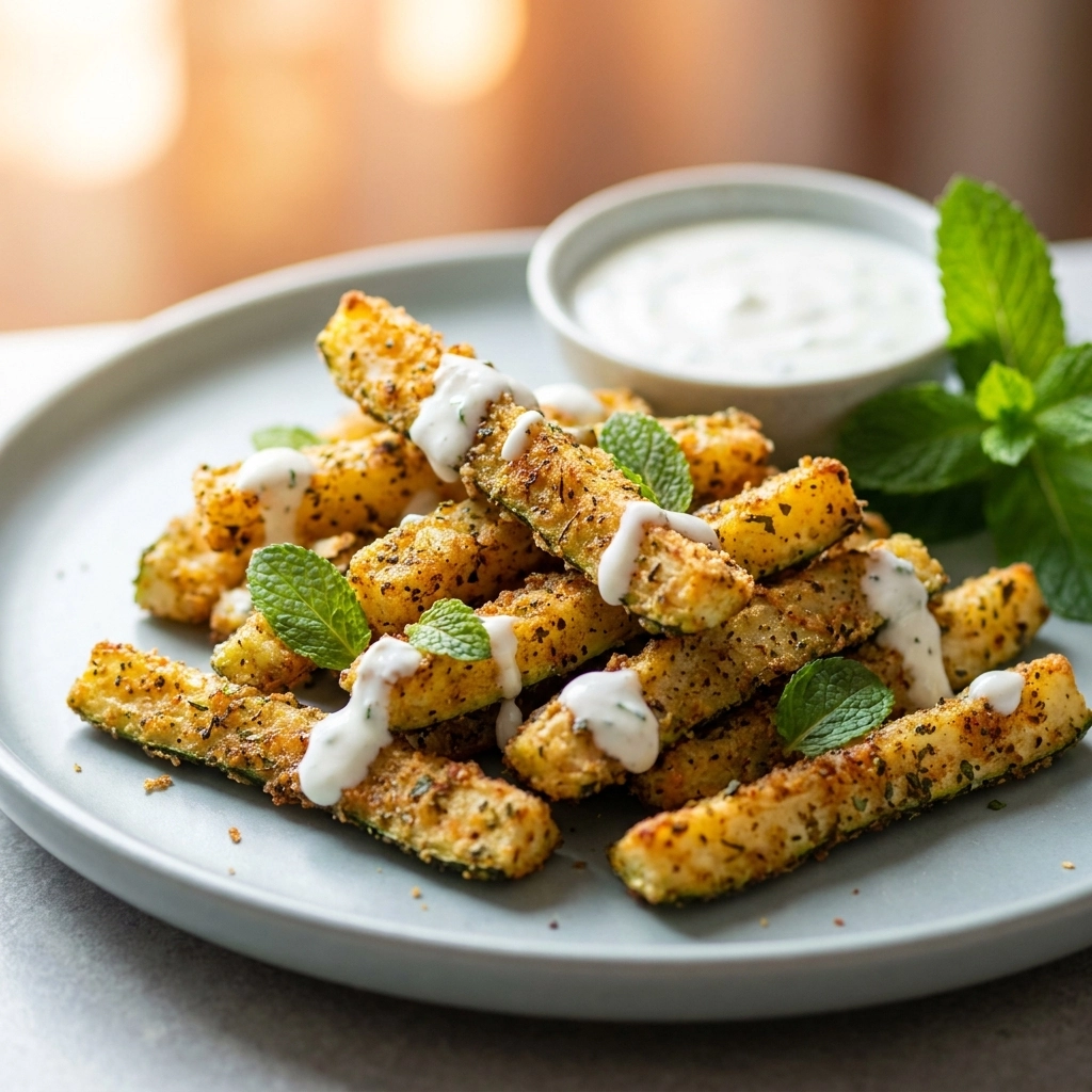 Crispy Golden Zucchini Fries: A Beginner-Friendly Guide | Easy Vegetable Side Dish
