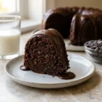 Decadent Chocolate Zucchini Bundt Cake | Moist Chocolate Vegetable Cake Recipe