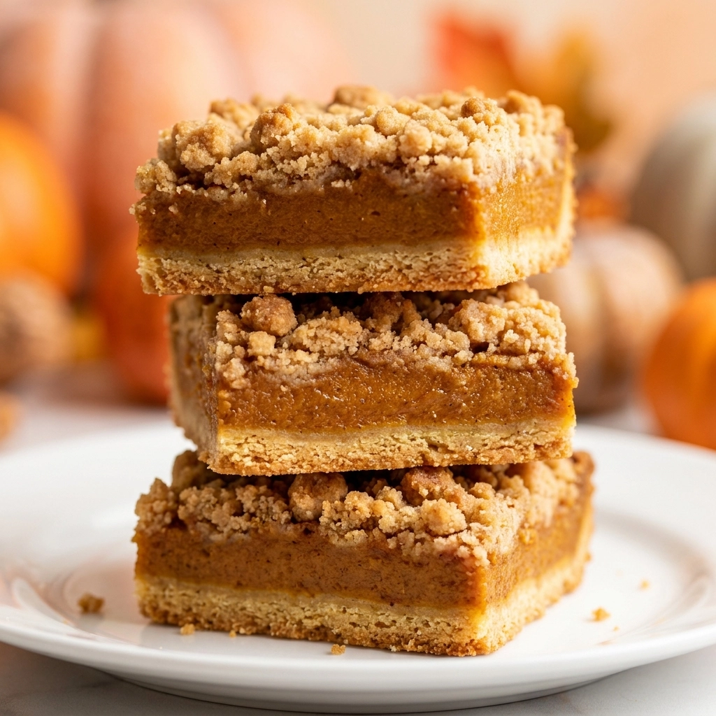 Pumpkin Pie Crumble Bars: A Warm Autumn Treat | Easy Pumpkin Dessert Bars