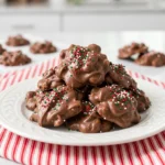 Decadent Chocolate Peanut Butter Crockpot Candy | Easy Slow Cooker Dessert