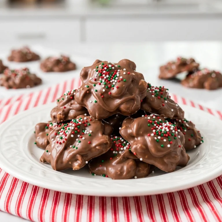 Decadent Chocolate Peanut Butter Crockpot Candy | Easy Slow Cooker Dessert
