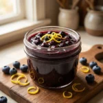 Easy Slow Cooker Huckleberry Jam Recipe with Zesty Lemon | Homemade Fruit Jam